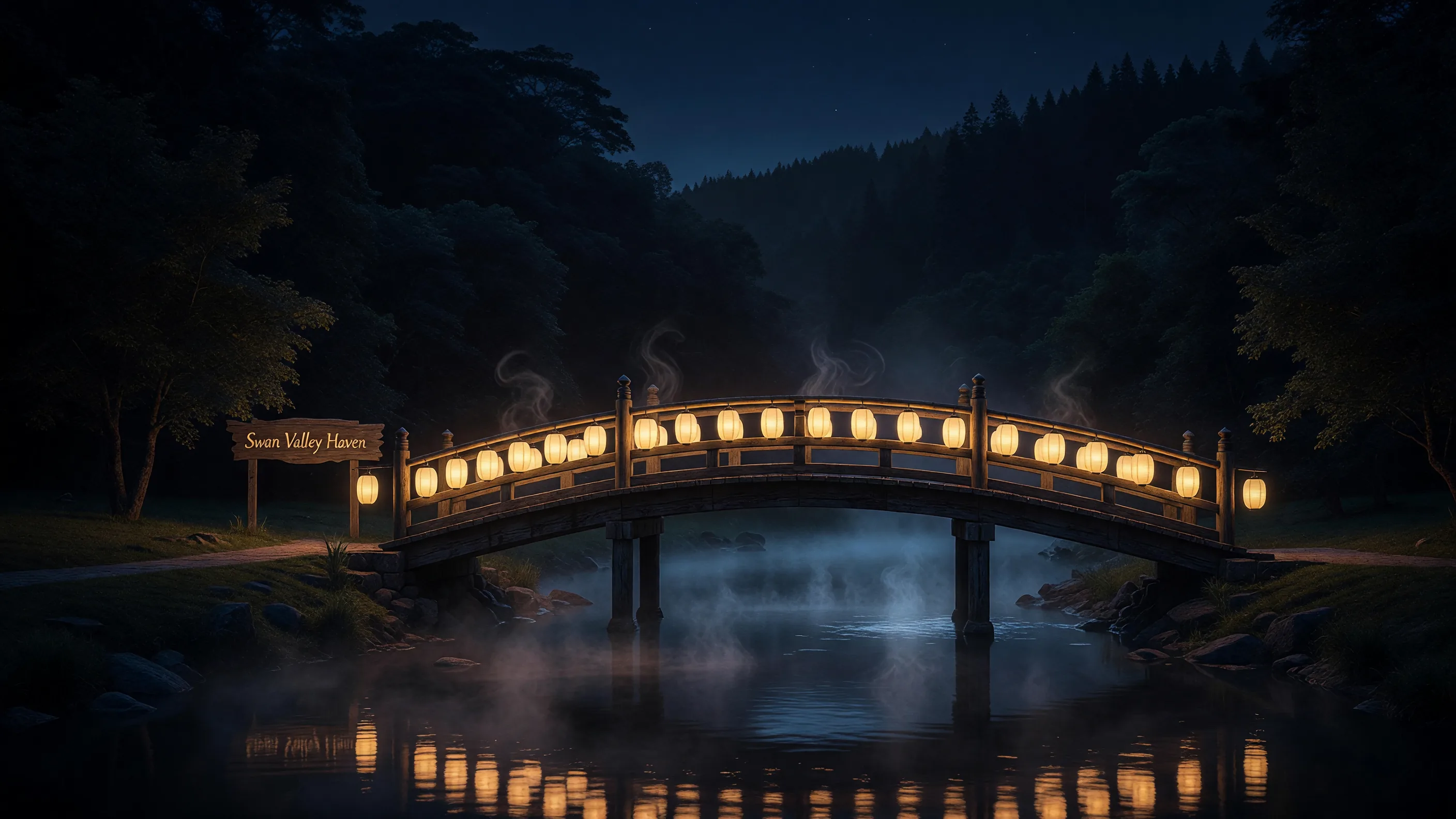 夜の提灯