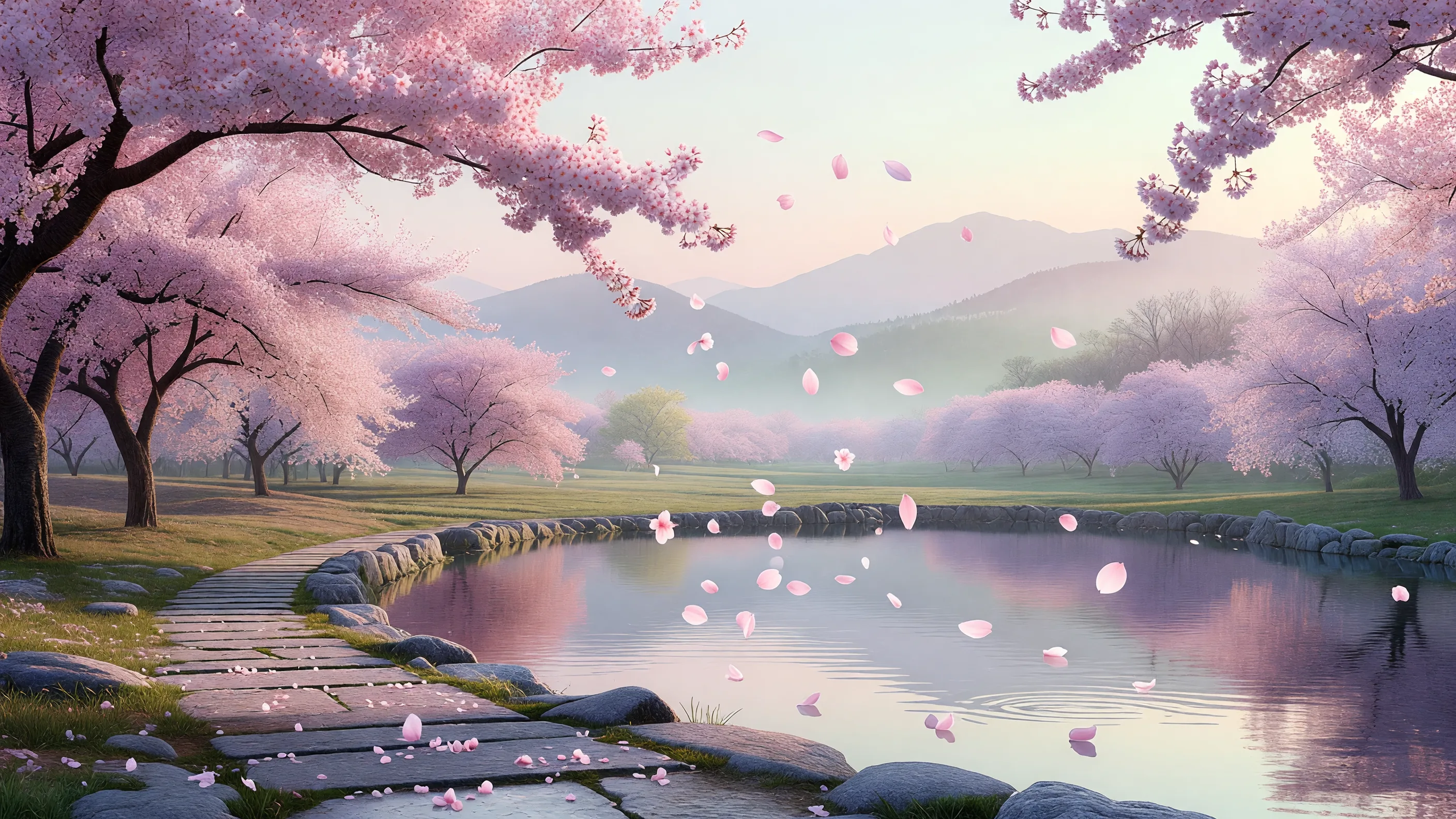 桜の谷